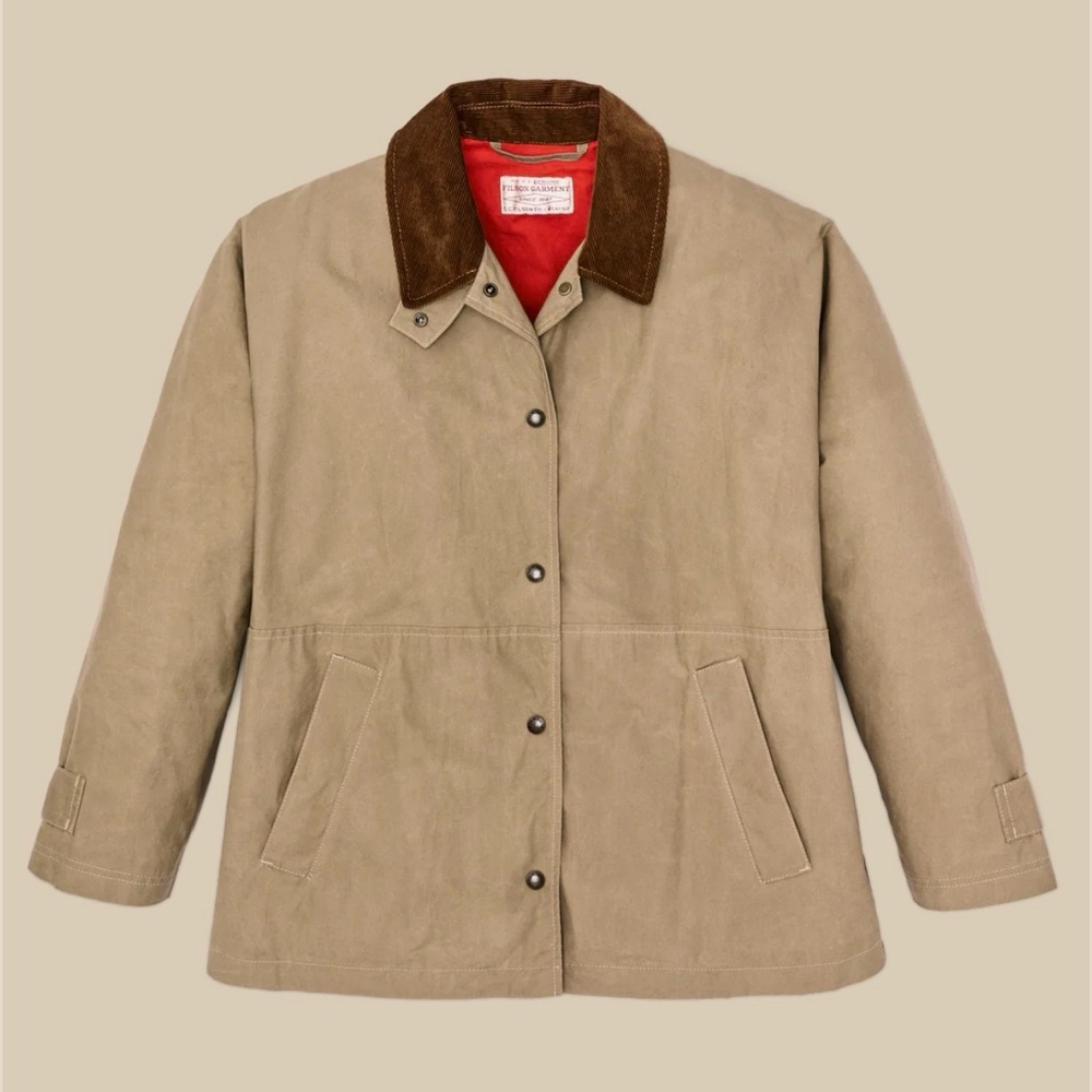 Filson Women’s Harbor Front Waxed Jacket